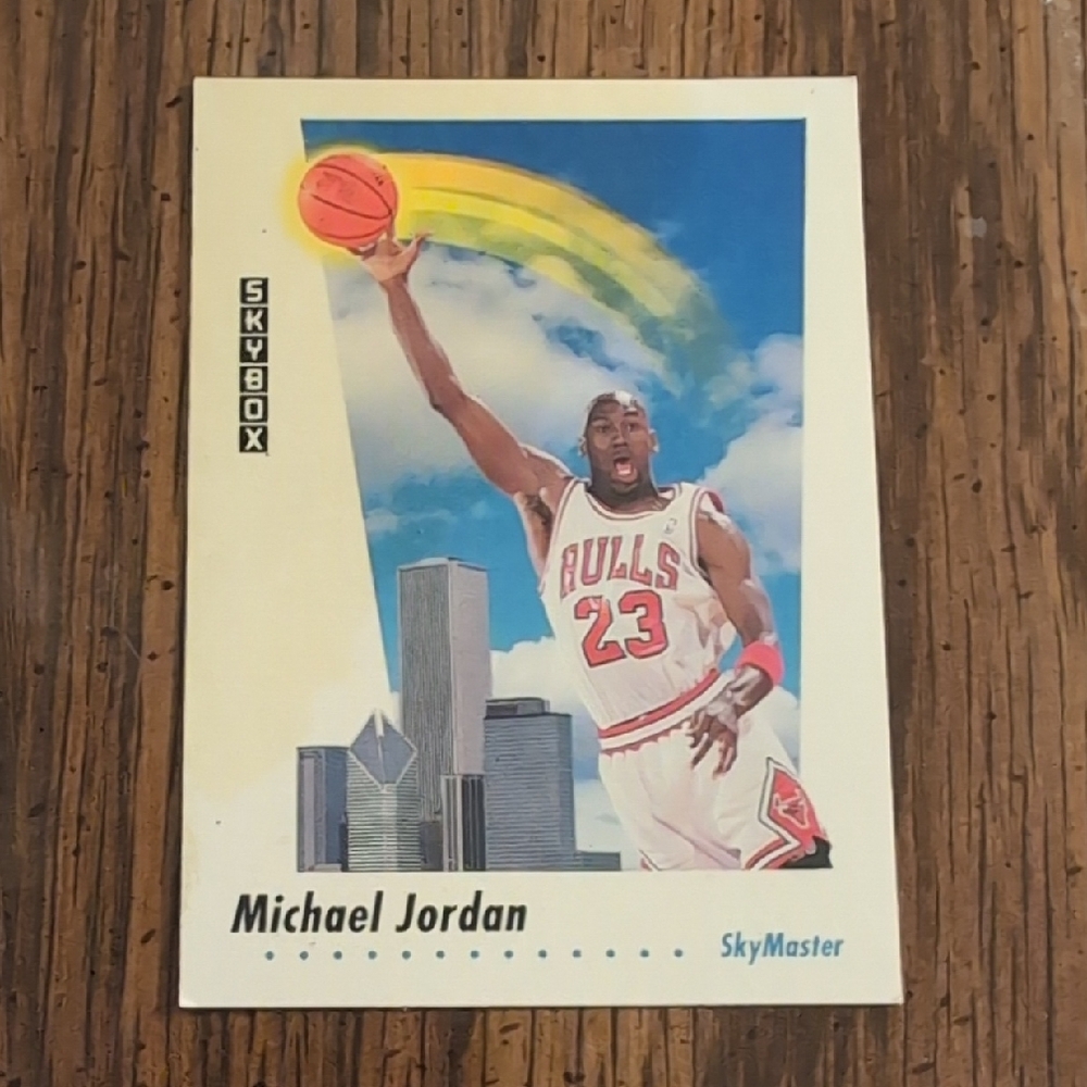 1992 Skybox Michael Jordan Skymaster Card